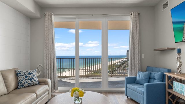 Beach Therapy Calypso Tower 3 Resort Unit 1604 Panama City Beach living ocean view pier