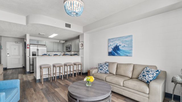 Beach Therapy Calypso Tower 3 Resort Unit 1604 Panama City Beach living ocean wave art
