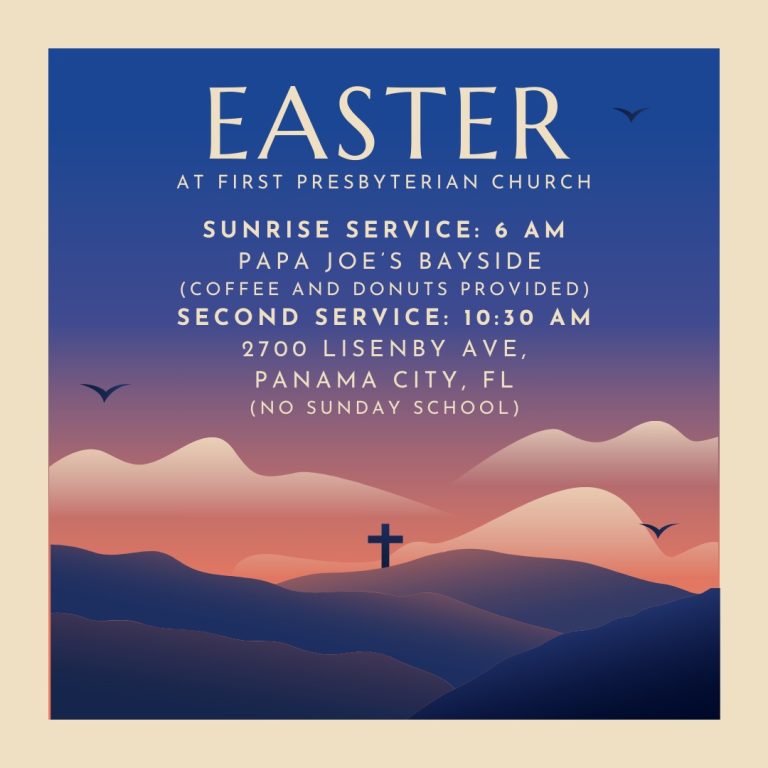 Beachside Sunrise Easter Service