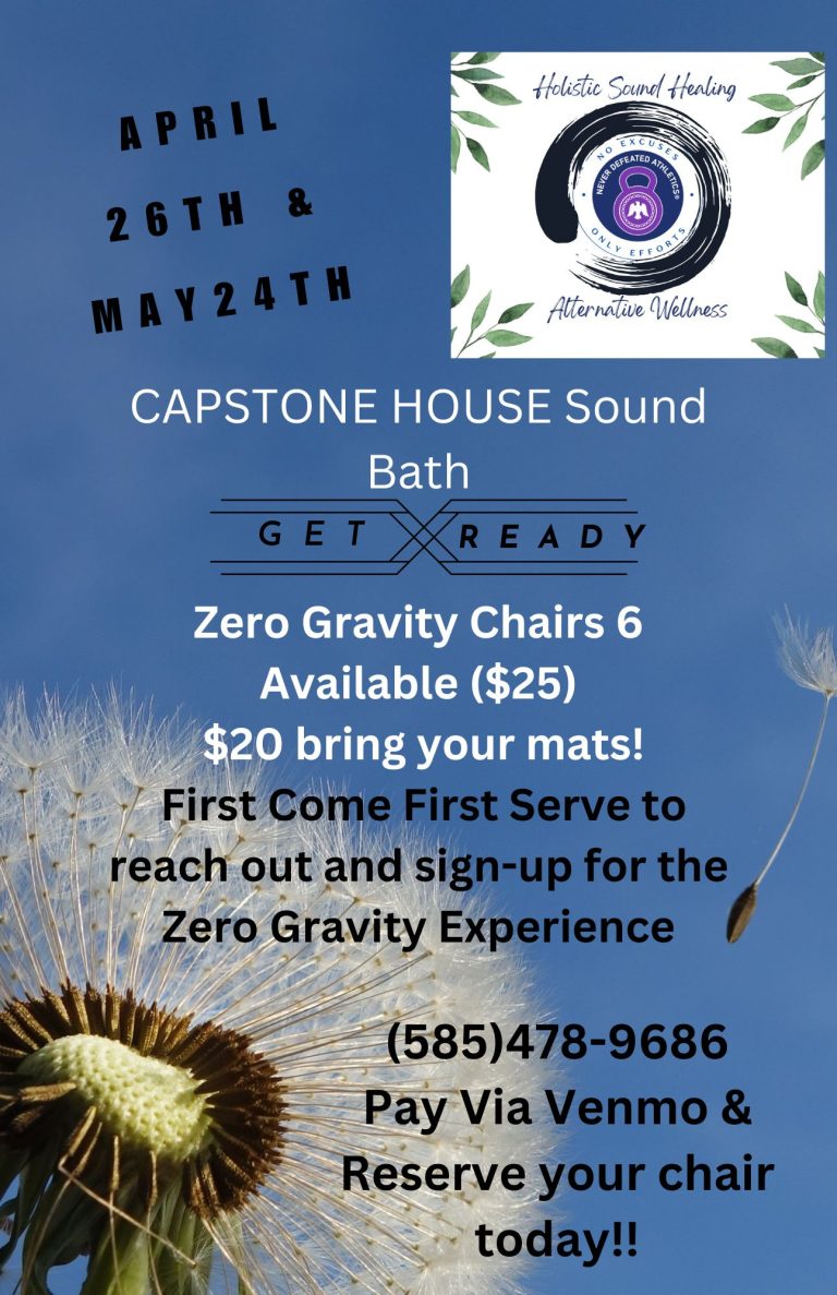 CAPSTONE HOUSE Sound Bath