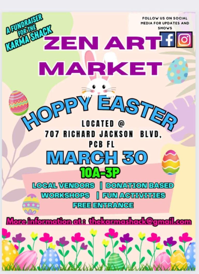 Hoppy Easter-Zen Art Market